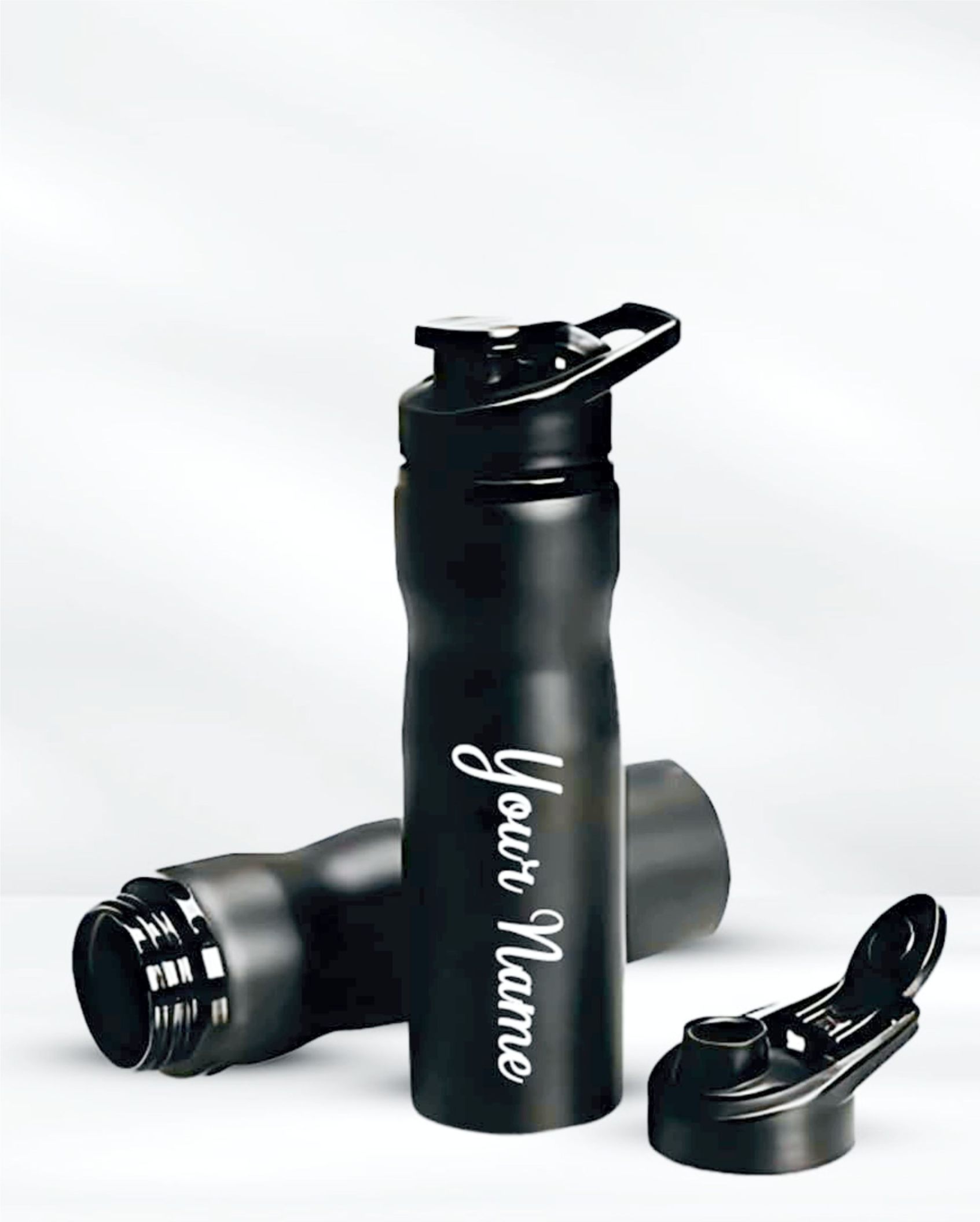 B4 Black Stainless Steel Bottle