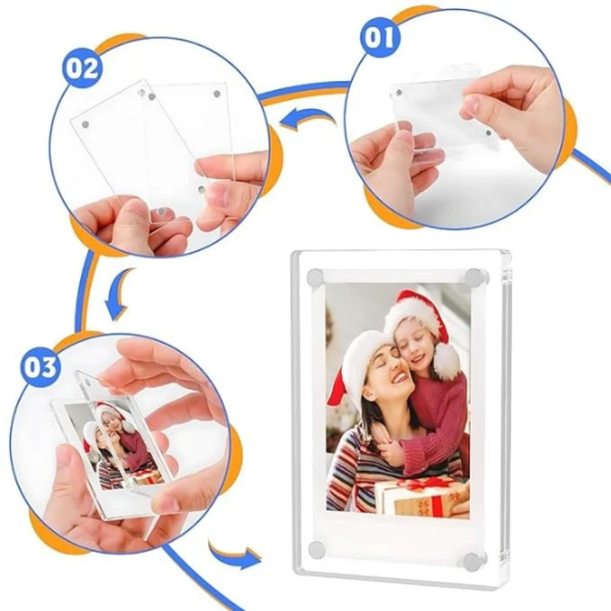 MG7 Polaroid Photo Fridge Magnets
